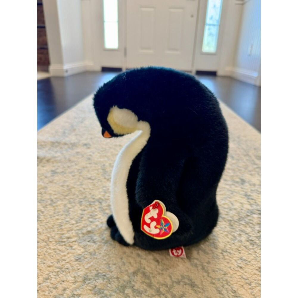 Retired Large 13" Penguin Admiral Ty Beanie Baby Buddy Collection